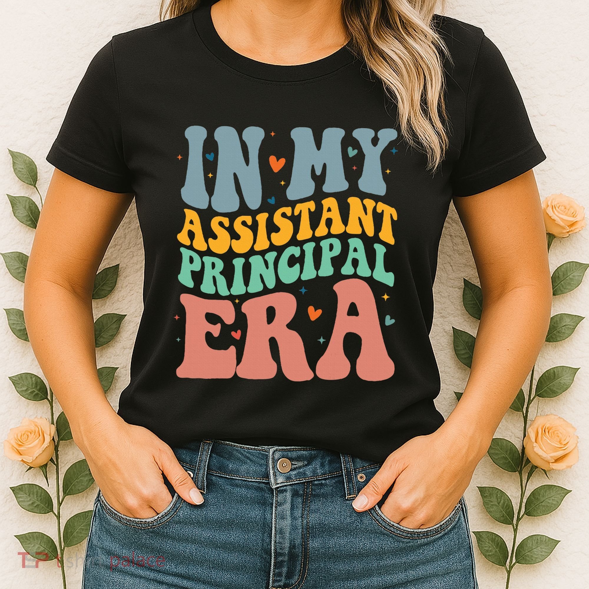 In My Assistant Principal Era Groovy Women's T-Shirt