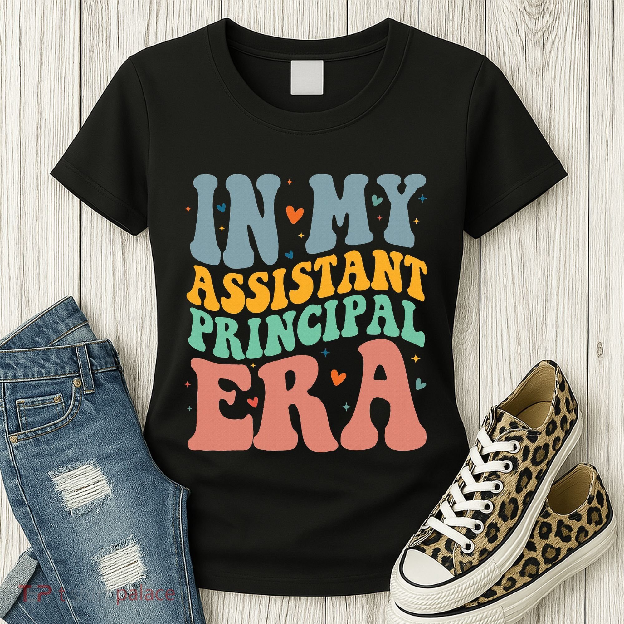 In My Assistant Principal Era Groovy Women's T-Shirt