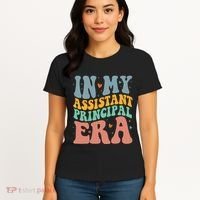 In My Assistant Principal Era Groovy Women's T-Shirt thumb 4