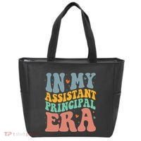In My Assistant Principal Era Groovy Tote Bag thumb 0