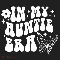 In My Auntie Era Fun Aunt Butterfly Women's Sweatshirt thumb 2