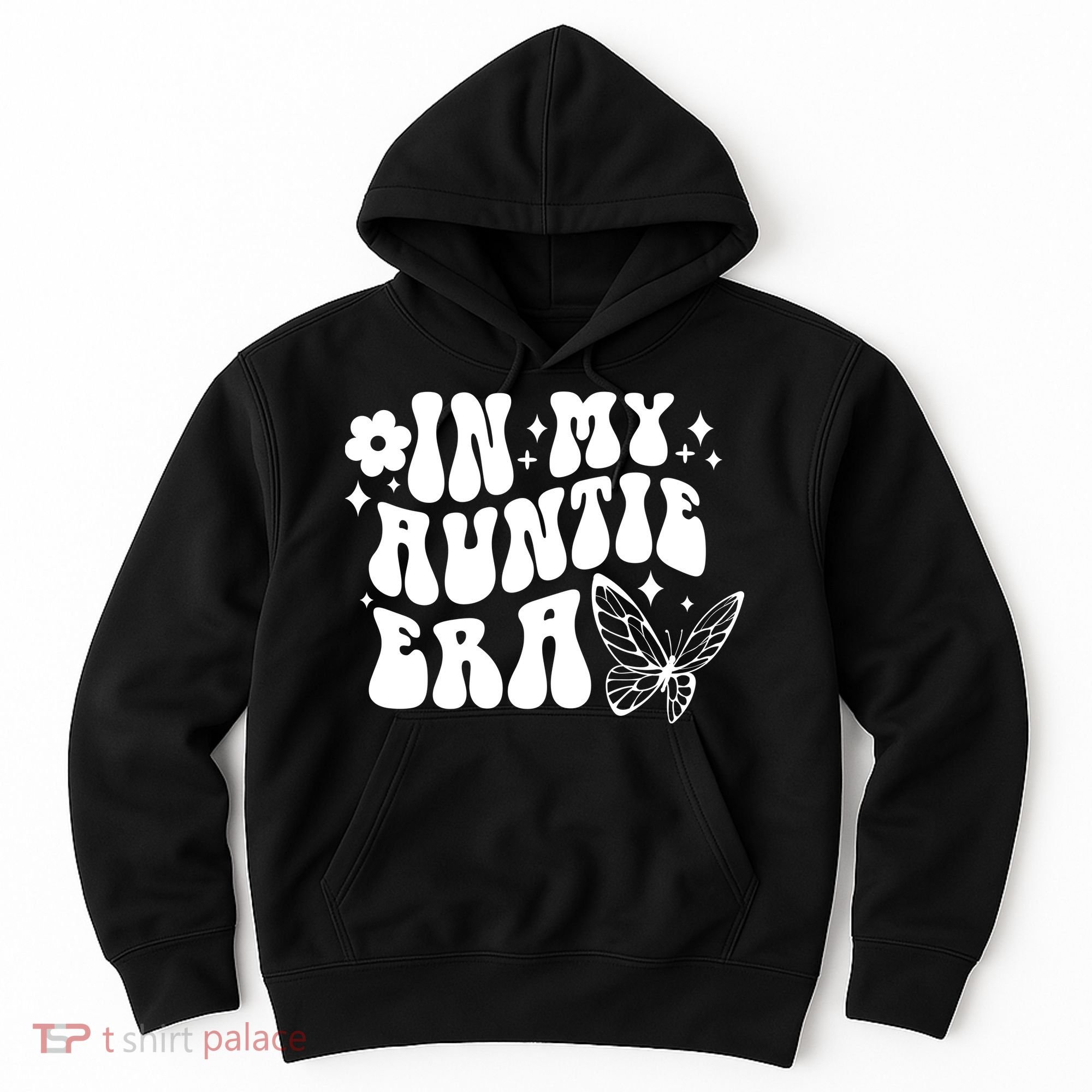 In My Auntie Era Fun Aunt Butterfly Hoodie