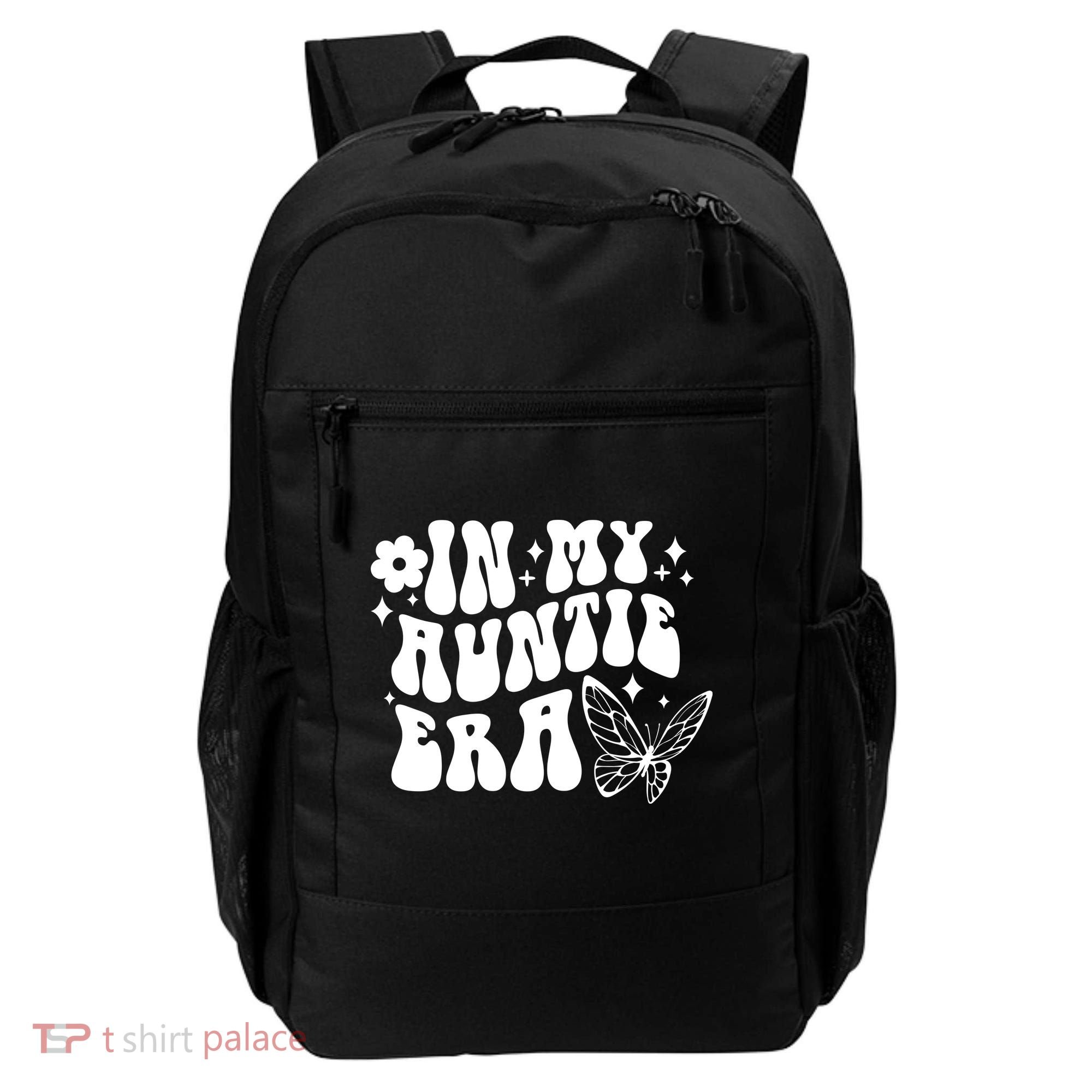In My Auntie Era Fun Aunt Butterfly Backpack