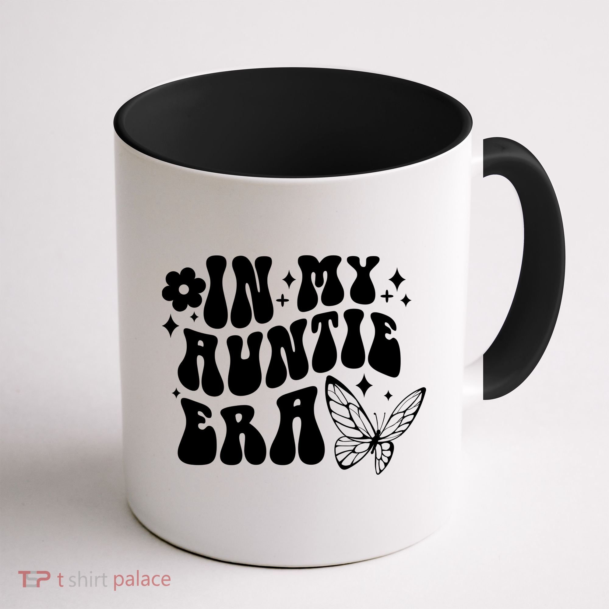 In My Auntie Era Fun Aunt Butterfly Coffee Mug