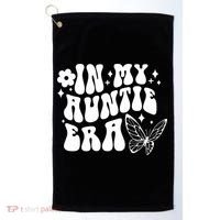 In My Auntie Era Fun Aunt Butterfly Golf Towel thumb 0