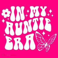 In My Auntie Era Fun Aunt Butterfly Sweatshirt thumb 3