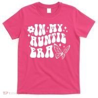 In My Auntie Era Fun Aunt Butterfly T-Shirt thumb 0
