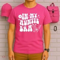 In My Auntie Era Fun Aunt Butterfly T-Shirt thumb 6