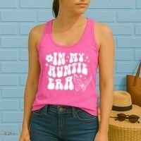 In My Auntie Era Fun Aunt Butterfly Women's Tank Top thumb 2