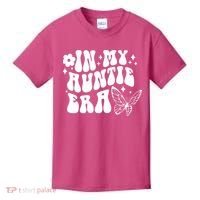 In My Auntie Era Fun Aunt Butterfly Kids T-Shirt thumb 0