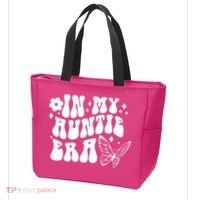In My Auntie Era Fun Aunt Butterfly Tote Bag thumb 3