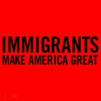 Immigrants Make America Great Santa Hat thumb 1
