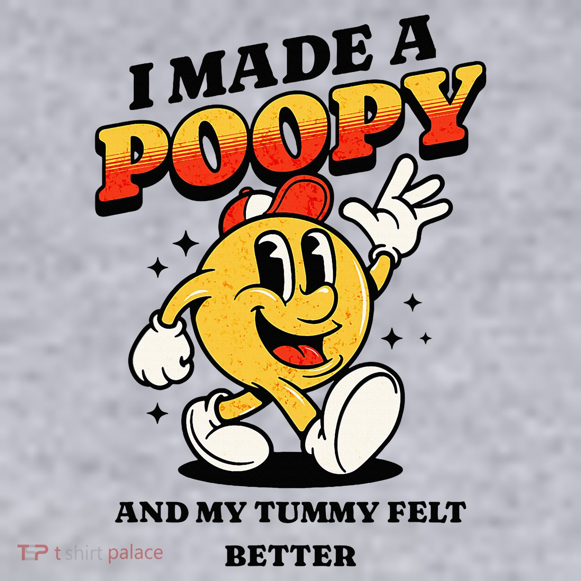 I Made A Poopy And My Tummy Felt Better Adult Humor Meme Women's Sweatshirt