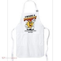 I Made A Poopy And My Tummy Felt Better Adult Humor Meme Apron thumb 0