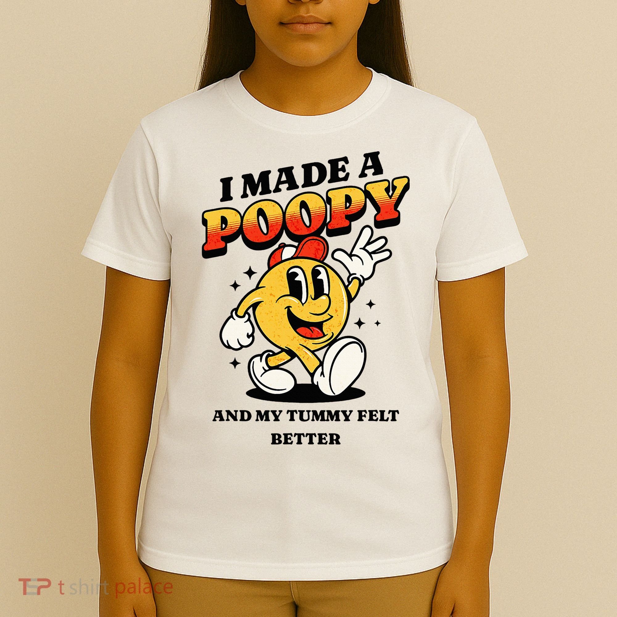I Made A Poopy And My Tummy Felt Better Adult Humor Meme T-Shirt