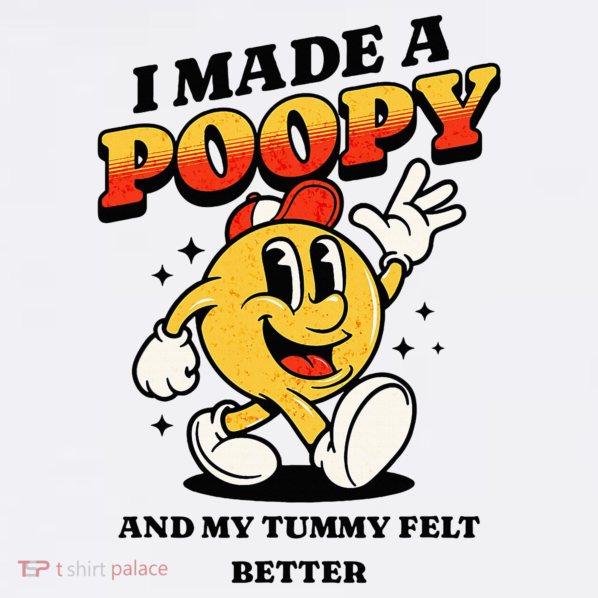 I Made A Poopy And My Tummy Felt Better Adult Humor Meme Women's Hoodie