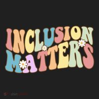 Inclusion Matters Autism Awareness Retro Floral Hat thumb 2