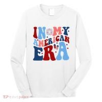 In My American Era Festive 4th Of July Summer Long Sleeve Shirt thumb 0