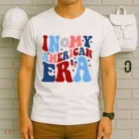 In My American Era Festive 4th Of July Summer T-Shirt thumb 6