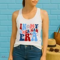 In My American Era Festive 4th Of July Summer Women's Tank Top thumb 2