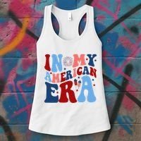 In My American Era Festive 4th Of July Summer Women's Tank Top thumb 3