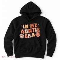 In My Auntie Era Niece Nephew Matching Groovy Hoodie thumb 0