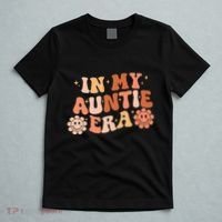 In My Auntie Era Niece Nephew Matching Groovy T-Shirt thumb 5