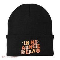 In My Auntie Era Niece Nephew Matching Groovy Beanie thumb 0