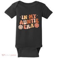 In My Auntie Era Niece Nephew Matching Groovy Baby Bodysuit thumb 0