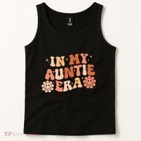 In My Auntie Era Niece Nephew Matching Groovy Tank Top thumb 2