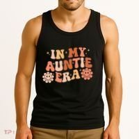 In My Auntie Era Niece Nephew Matching Groovy Tank Top thumb 3