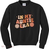 In My Auntie Era Niece Nephew Matching Groovy Kids Sweatshirt thumb 0