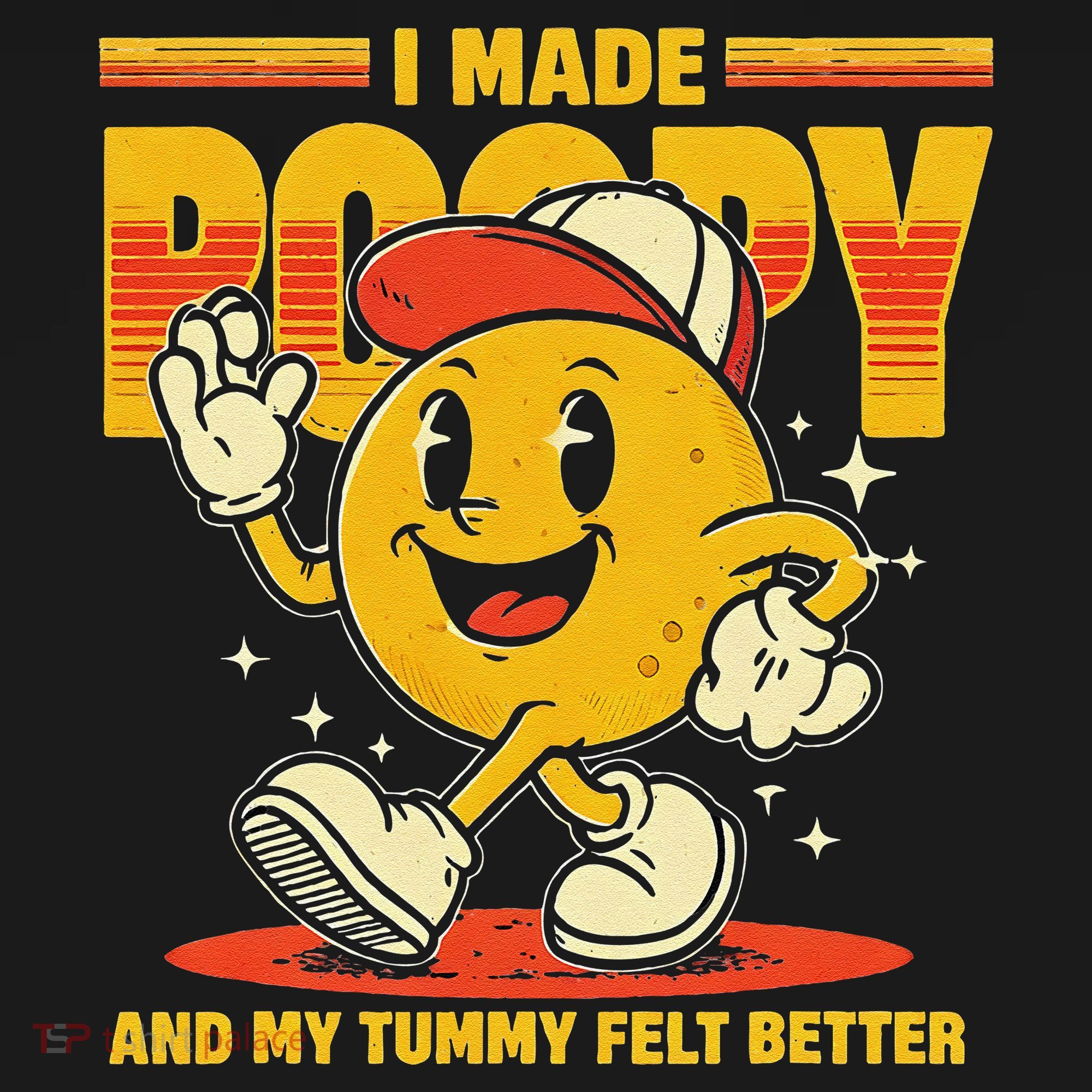 I Made A Poopy And My Tummy Felt Better Adult Humor Meme Women's Long Sleeve Shirt