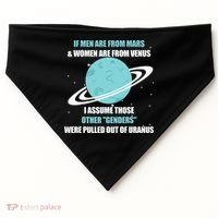 If Men Are From Mars And Women Are From Venus I Assume Those USA-Made Doggie Bandana thumb 0