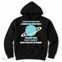 If Men Are From Mars And Women Are From Venus I Assume Those Hoodie thumb 0