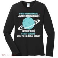 If Men Are From Mars And Women Are From Venus I Assume Those Women's Long Sleeve Shirt thumb 0