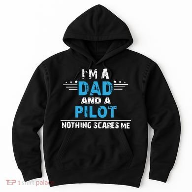 I M A Dad And A Pilot Airplane Aviation Pilot Dads Hoodie