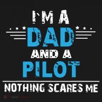 I M A Dad And A Pilot Airplane Aviation Pilot Dads Apron thumb 3