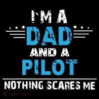 I M A Dad And A Pilot Airplane Aviation Pilot Dads Bucket Hat thumb 4