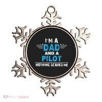 I M A Dad And A Pilot Airplane Aviation Pilot Dads Ornament thumb 0