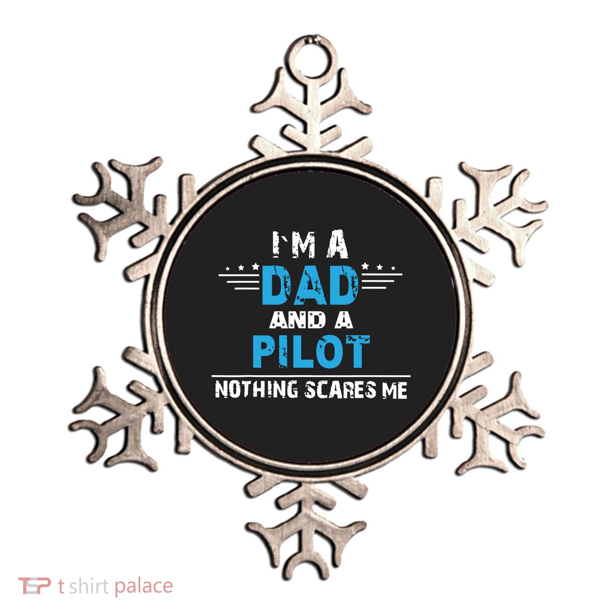 I M A Dad And A Pilot Airplane Aviation Pilot Dads Ornament