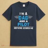 I M A Dad And A Pilot Airplane Aviation Pilot Dads T-Shirt thumb 4