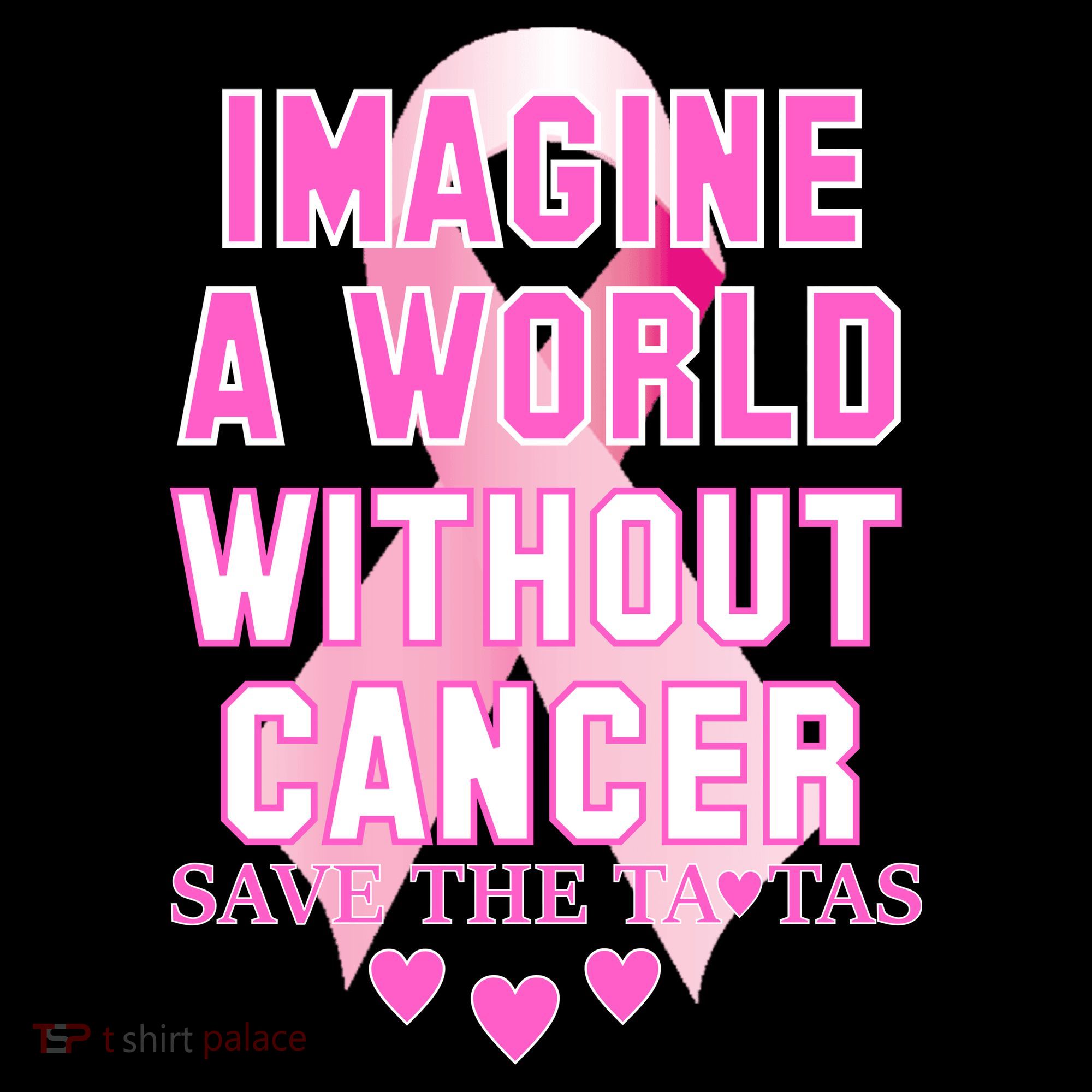 Imagine A World Without Cancer Save The Tatas Mousepad