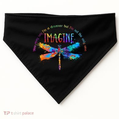 Imagine Dragonfly Dreamer USA-Made Doggie Bandana