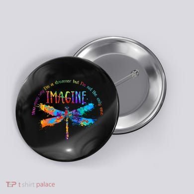 Imagine Dragonfly Dreamer Button