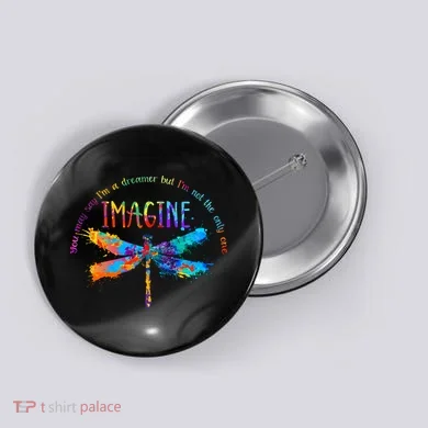 Imagine Dragonfly Dreamer Button