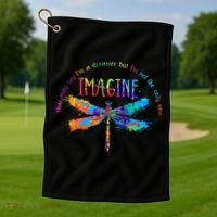 Imagine Dragonfly Dreamer Golf Towel thumb 1