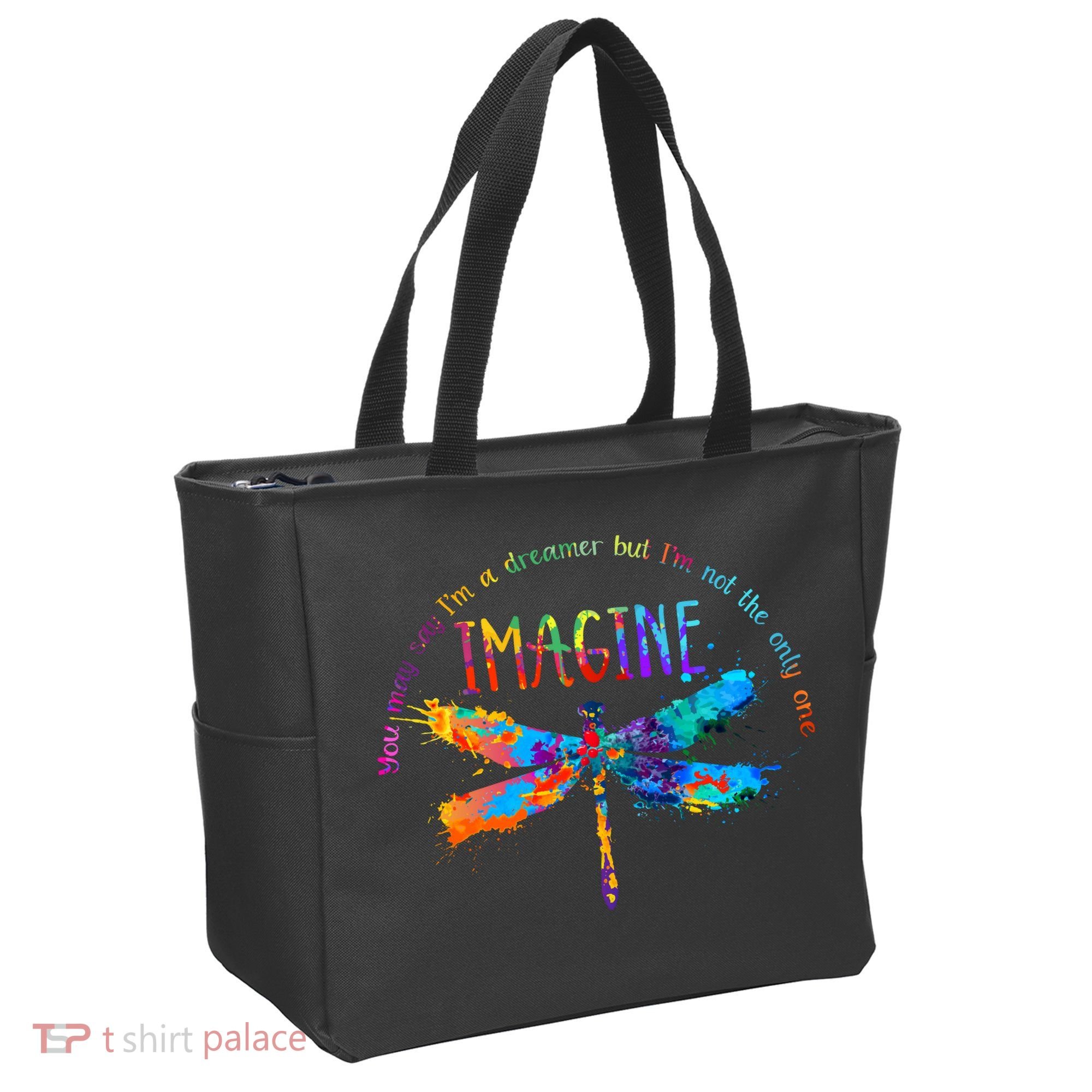 Imagine Dragonfly Dreamer Tote Bag