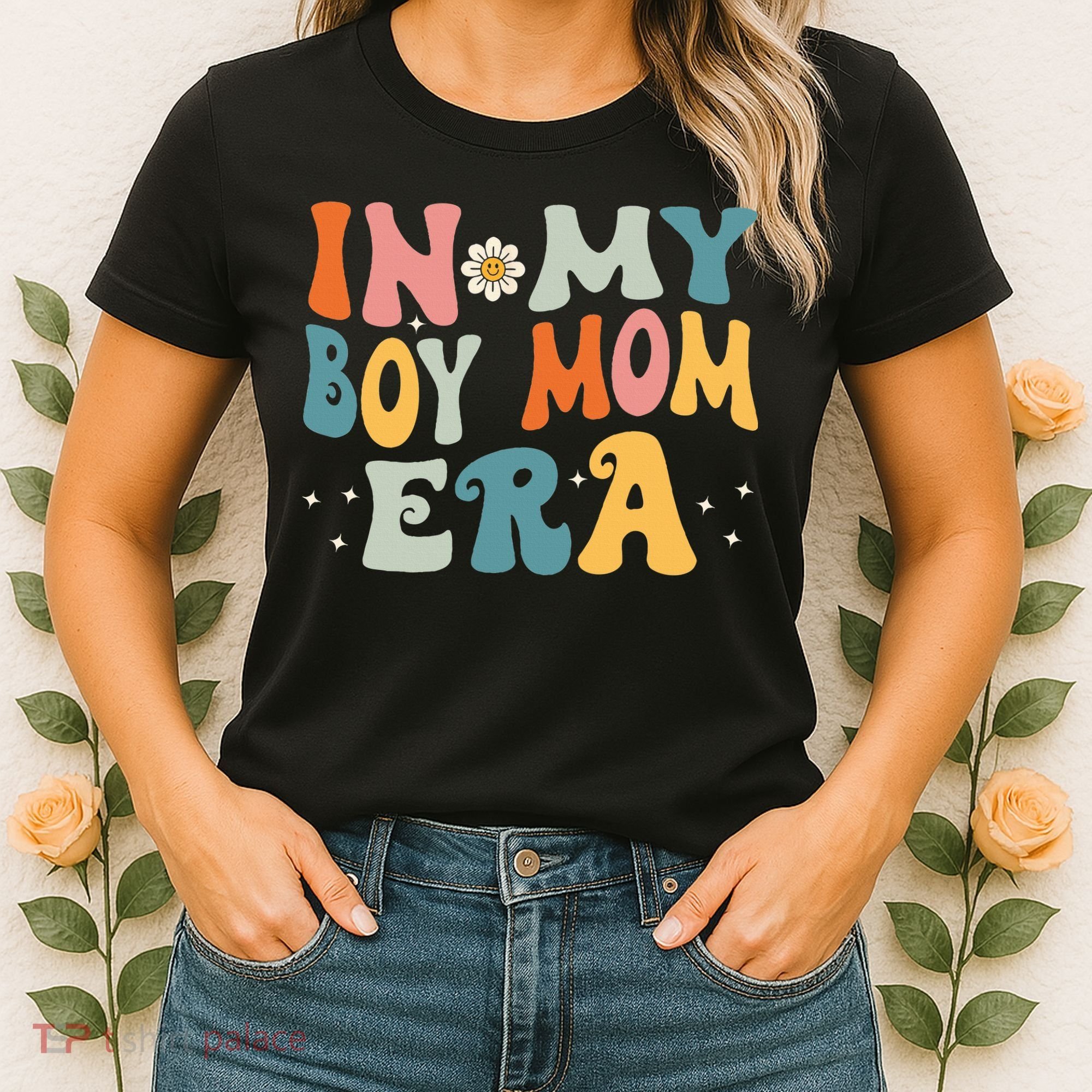 In My Boy Mom Era Women's T-Shirt