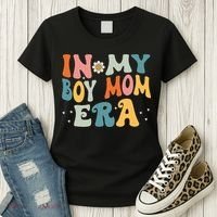 In My Boy Mom Era Women's T-Shirt thumb 3
